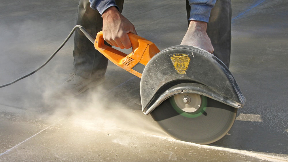 concrete-sawing